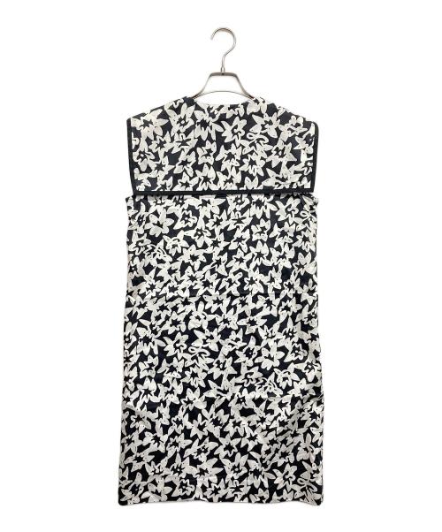 Yves Saint Laurent（イヴサンローラン）Yves Saint Laurent (イヴサンローラン) ノースリーブワンピース ホワイト サイズ:Mの古着・服飾アイテム