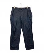 Barnstormerバーンストーマー）の古着「DENIM FATIGUE PANTS」｜ネイビー