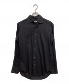 FRAYフライ）の古着「ワイドカラーシャツ」｜ネイビー