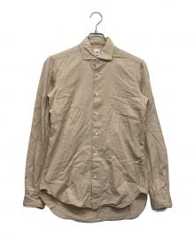 giangi NAPOLI（ジャンジ ナポリ）の古着「ドレスシャツ」｜ベージュ
