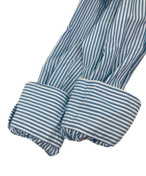 BORRIELLO（ボリエッロ）BORRIELLO (ボリエッロ) ワイドカラーシャツ ブルー サイズ:40の古着・服飾アイテム
