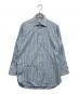 BORRIELLO（ボリエッロ）の古着「ワイドカラーシャツ」｜ブルー