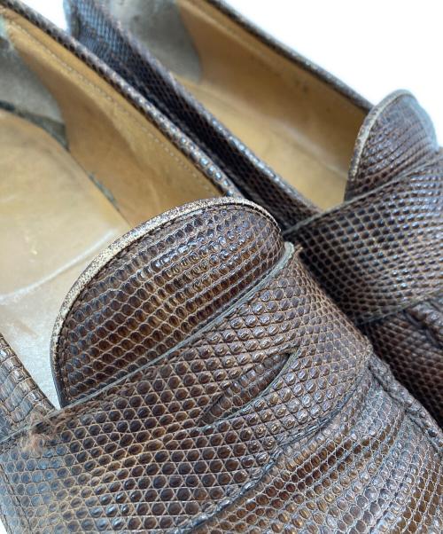 PAUL SMITH（ポールスミス）Paul Smith (ポールスミス) コインローファー ブラウン サイズ:7 1/2の古着・服飾アイテム