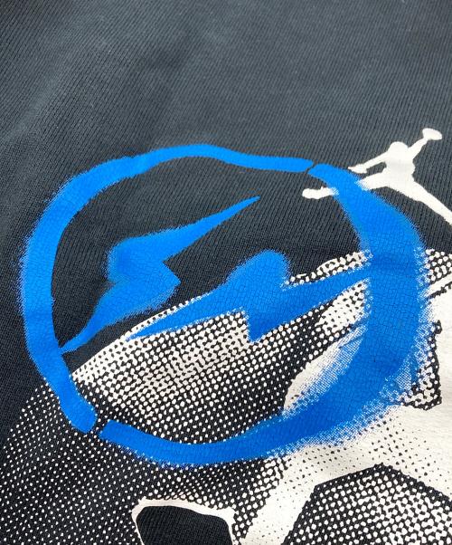 JORDAN（ジョーダン）JORDAN (ジョーダン) TRAVIS SCOTT (トラヴィス・スコット) FRAGMENT (フラッグメント) Tsf Fleece Pullover ブラック サイズ:Mの古着・服飾アイテム