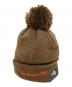 New Era (ニューエラ) BoTT (ボット) ニット帽 ブラウン：9000円