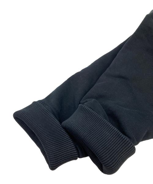 ami（アミ）ami (アミ) ロゴ刺繍プルオーバーパーカー ブラック サイズ:Mの古着・服飾アイテム