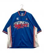 90909090）の古着「ゲームシャツ」｜ブルー