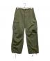 US ARMY（ユーエスアーミー）の古着「リップストップジャングルファティーグパンツ」｜グリーン