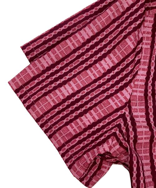 PRADA（プラダ）PRADA (プラダ) 半袖総柄シャツ ショッキングピンク サイズ:42の古着・服飾アイテム