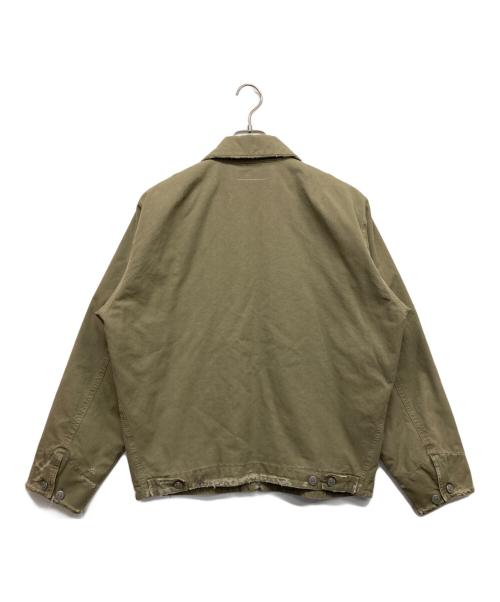 MM6（エムエムシックス）MM6 (エムエムシックス) SPORTSJACKET オリーブ サイズ:44の古着・服飾アイテム