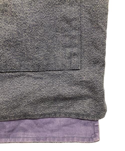 YAMANE（ヤマネ）YAMANE (ヤマネ) 刺繍ベスト ブラック サイズ:40の古着・服飾アイテム