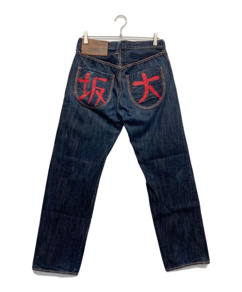 YAMANE（ヤマネ）YAMANE (ヤマネ) 959 大阪  ペンキ インディゴデニム インディゴ サイズ:32×34の古着・服飾アイテム