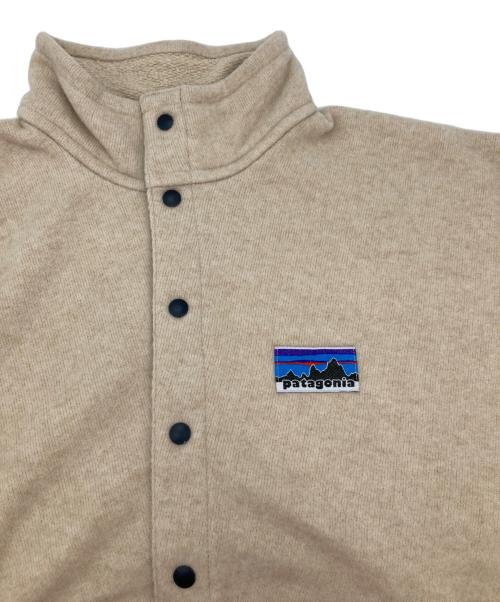 Patagonia（パタゴニア）Patagonia (パタゴニア) NATURAL BLEND SNAP-T アイボリー サイズ:Mの古着・服飾アイテム