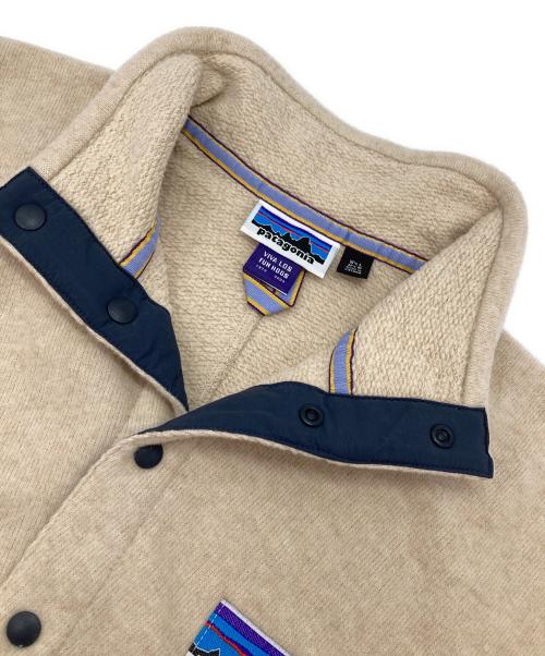 Patagonia（パタゴニア）Patagonia (パタゴニア) NATURAL BLEND SNAP-T アイボリー サイズ:Mの古着・服飾アイテム