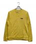 Patagonia（パタゴニア）の古着「Regenerative Organic Certified Cotton Crewneck Sweatshirt」｜イエロー