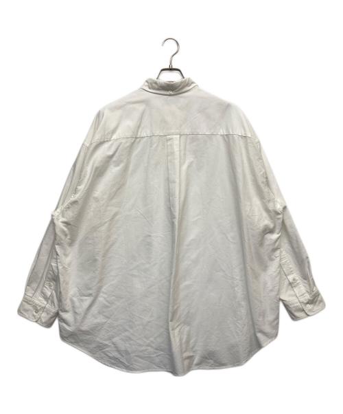 Graphpaper（グラフペーパー）Graphpaper (グラフペーパー) OVERSIZED BD PULLOVER SHIRT ホワイト サイズ:FREEの古着・服飾アイテム