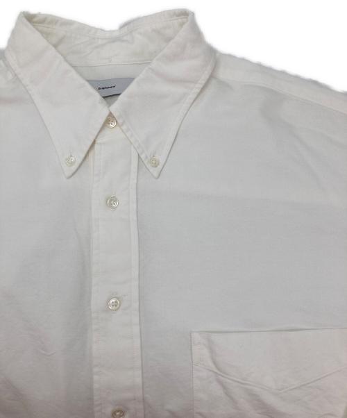 Graphpaper（グラフペーパー）Graphpaper (グラフペーパー) OVERSIZED BD PULLOVER SHIRT ホワイト サイズ:FREEの古着・服飾アイテム