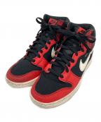 NIKEナイキ）の古着「Dunk High Plaid」｜レッド
