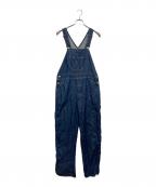 nest Robeネストローブ）の古着「リネンデニムオーバーオール」｜インディゴ