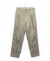 CHAPS RALPH LAUREN（チャップス ラルフローレン）の古着「ツータックパンツ」｜ベージュ