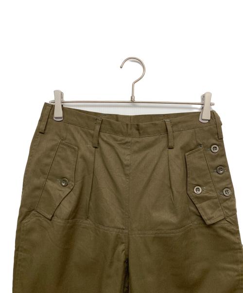 F-STYLE(エフスタイル（エフスタイル）F-STYLE(エフスタイル (エフスタイル) M85テーパードパンツ グリーン サイズ:45の古着・服飾アイテム