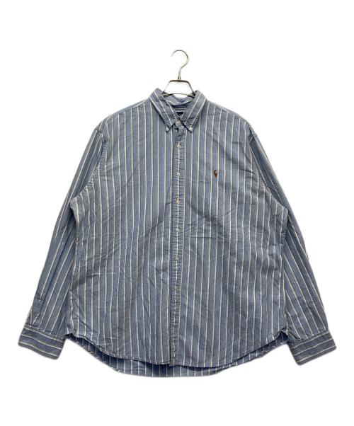RALPH LAUREN（ラルフローレン）RALPH LAUREN (ラルフローレン) ボタンダウンシャツ ブルー サイズ:XXLの古着・服飾アイテム