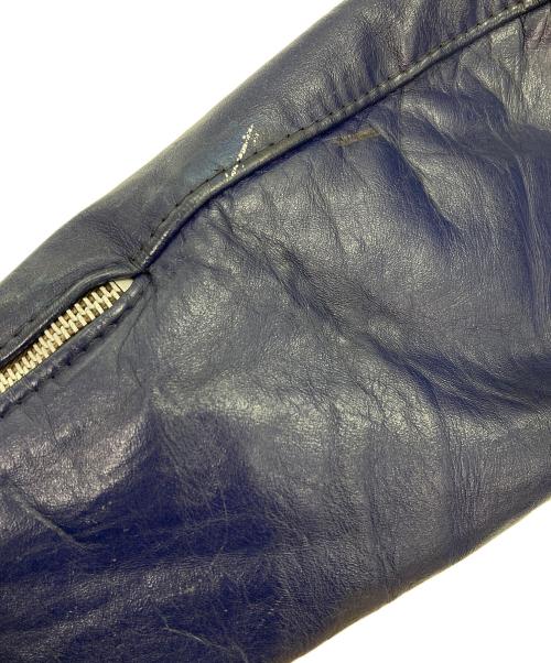 Lewis Leathers（ルイスレザース）Lewis Leathers (ルイスレザース) シングルライダースジャケット ブルー サイズ:38の古着・服飾アイテム