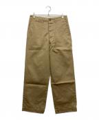 orSlowオアスロウ）の古着「Vintage Fit Army Trousers」｜ベージュ