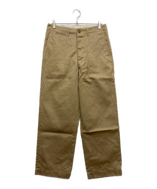 orSlow（オアスロウ）orSlow (オアスロウ) Vintage Fit Army Trousers ベージュ サイズ:Mの古着・服飾アイテム