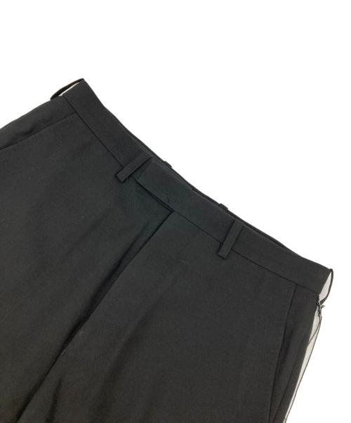 LAD MUSICIAN（ラッドミュージシャン）LAD MUSICIAN (ラッドミュージシャン) WOOL GABARDINE SLIM FLARE ブラック サイズ:42 未使用品の古着・服飾アイテム