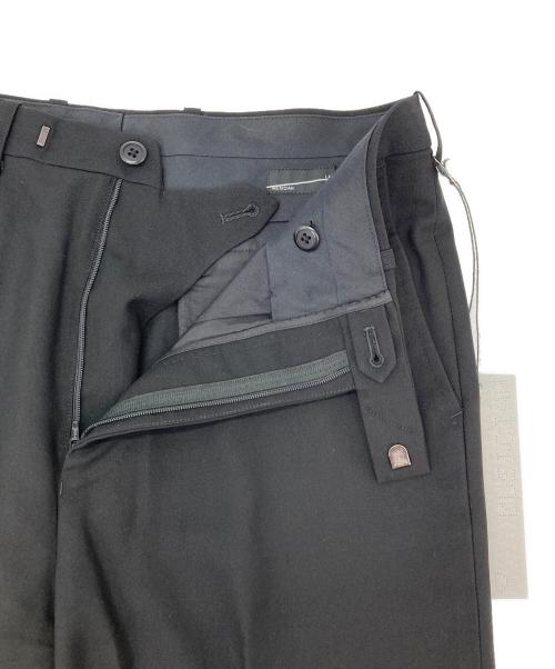 LAD MUSICIAN（ラッドミュージシャン）LAD MUSICIAN (ラッドミュージシャン) WOOL GABARDINE SLIM FLARE ブラック サイズ:42 未使用品の古着・服飾アイテム