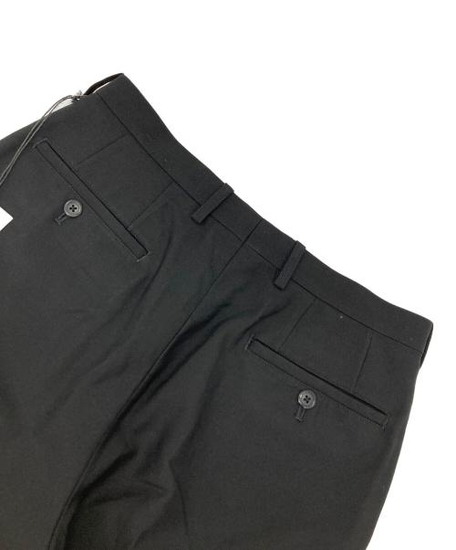 LAD MUSICIAN（ラッドミュージシャン）LAD MUSICIAN (ラッドミュージシャン) WOOL GABARDINE SLIM FLARE ブラック サイズ:42 未使用品の古着・服飾アイテム