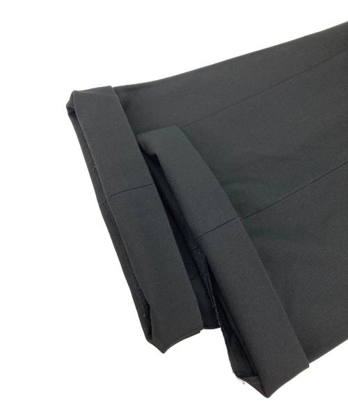 LAD MUSICIAN（ラッドミュージシャン）LAD MUSICIAN (ラッドミュージシャン) WOOL GABARDINE SLIM FLARE ブラック サイズ:42 未使用品の古着・服飾アイテム