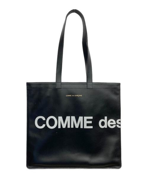 COMME des GARCONS（コムデギャルソン）COMME des GARCONS (コムデギャルソン) レザートートバッグ ブラック 未使用品の古着・服飾アイテム