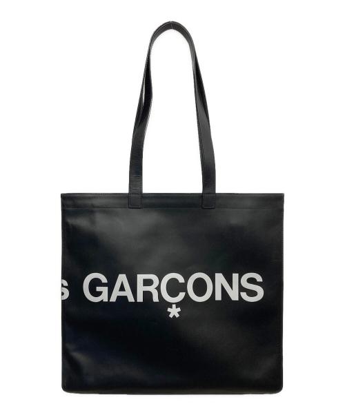 COMME des GARCONS（コムデギャルソン）COMME des GARCONS (コムデギャルソン) レザートートバッグ ブラック 未使用品の古着・服飾アイテム