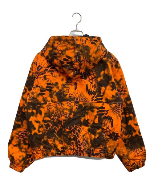 stussy（ステューシー）stussy (ステューシー) WORK JACKET KRYPTEK CAMO オレンジ サイズ:Sの古着・服飾アイテム