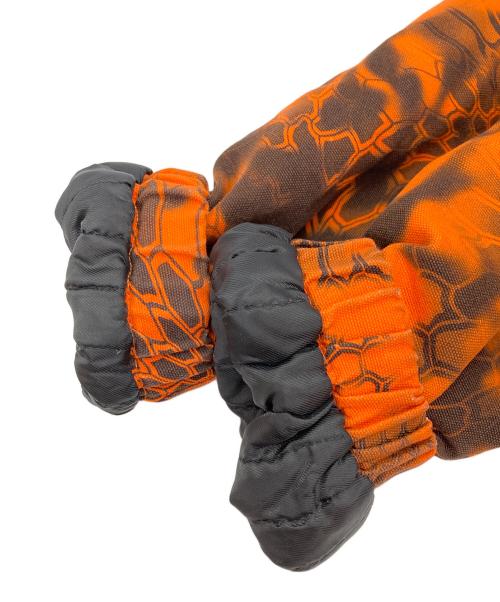 stussy（ステューシー）stussy (ステューシー) WORK JACKET KRYPTEK CAMO オレンジ サイズ:Sの古着・服飾アイテム