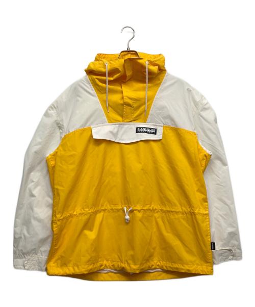 NAPAPIJRI（ナパピリ）NAPAPIJRI (ナパピリ) アノラックパーカー イエロー サイズ:Sｓ 未使用品の古着・服飾アイテム