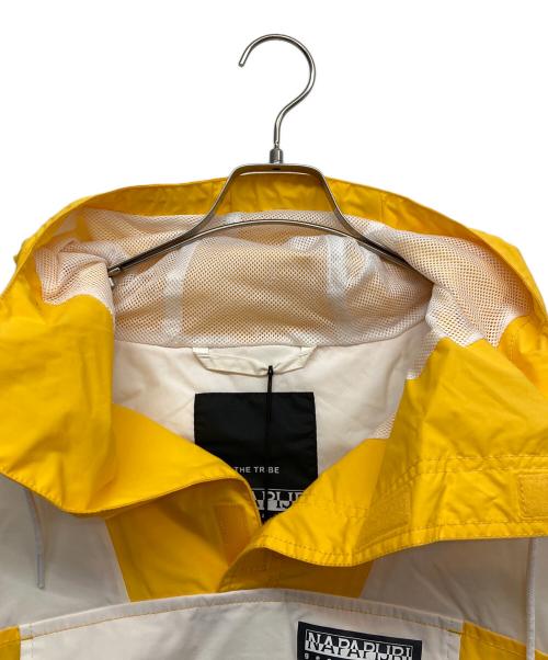 NAPAPIJRI（ナパピリ）NAPAPIJRI (ナパピリ) アノラックパーカー イエロー サイズ:Sｓ 未使用品の古着・服飾アイテム