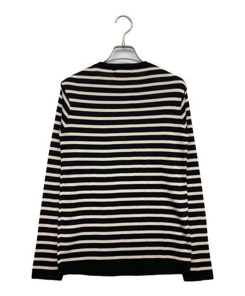 Couture d'adam（クチュールドアダム）COUTURE D'ADAM (クチュールドアダム) RENOWA BORDER KNIT アイボリー×ブラック サイズ:38 未使用品の古着・服飾アイテム