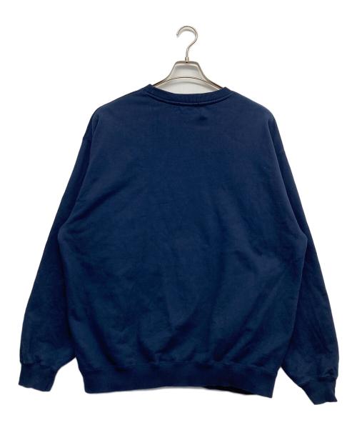 X-LARGE（エクストララージ）X-LARGE (エクストララージ) SQUARE OG CREWNECK SWEATSHIRT ネイビー サイズ:XLの古着・服飾アイテム