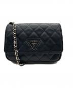 GUESSゲス）の古着「ショルダーバッグ」｜ブラック