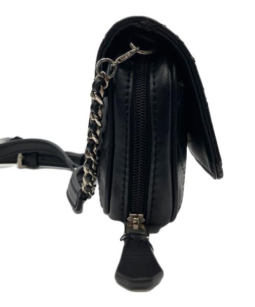 GUESS（ゲス）GUESS (ゲス) ショルダーバッグ ブラックの古着・服飾アイテム