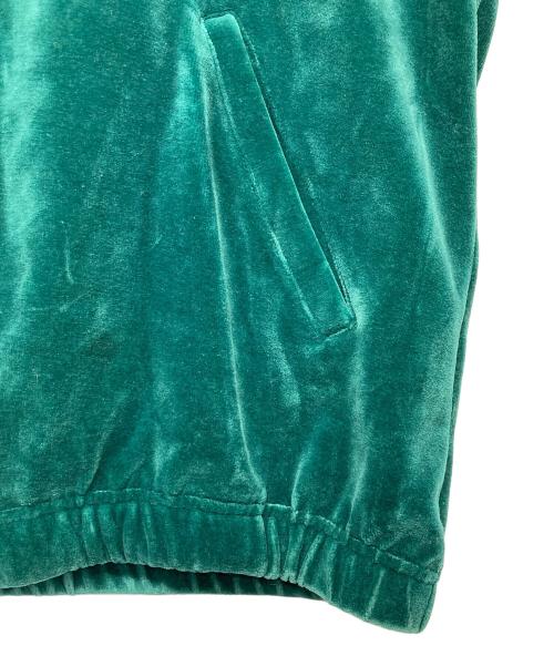 X-LARGE（エクストララージ）X-LARGE (エクストララージ) ベロアトラックジャケット グリーン サイズ:Lの古着・服飾アイテム