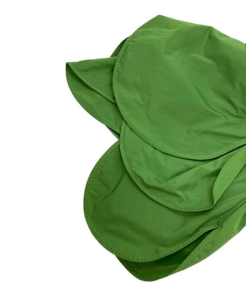 ENFOLD（エンフォルド）ENFOLD (エンフォルド) FUNNY SKIRT グリーン サイズ:36の古着・服飾アイテム