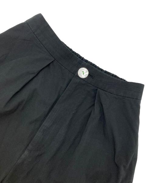 nagonstans（ナゴンスタンス）nagonstans (ナゴンスタンス) ROUND PANTS ブラック サイズ:Mの古着・服飾アイテム