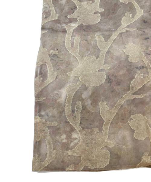 EBONY（エボニー）EBONY (エボニー) アイリスカットジャガードスカート ベージュ サイズ:1の古着・服飾アイテム