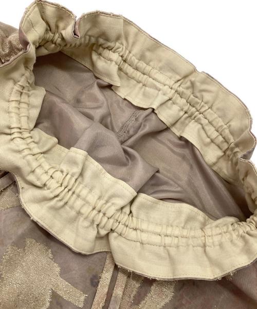 EBONY（エボニー）EBONY (エボニー) アイリスカットジャガードスカート ベージュ サイズ:1の古着・服飾アイテム