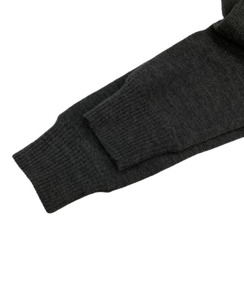 BURBERRY BLACK LABEL（バーバリーブラックレーベル）BURBERRY BLACK LABEL (バーバリーブラックレーベル) ニットジャケット グレー サイズ:無の古着・服飾アイテム