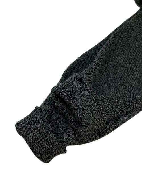 BURBERRY BLACK LABEL（バーバリーブラックレーベル）BURBERRY BLACK LABEL (バーバリーブラックレーベル) ニットジャケット グレー サイズ:無の古着・服飾アイテム